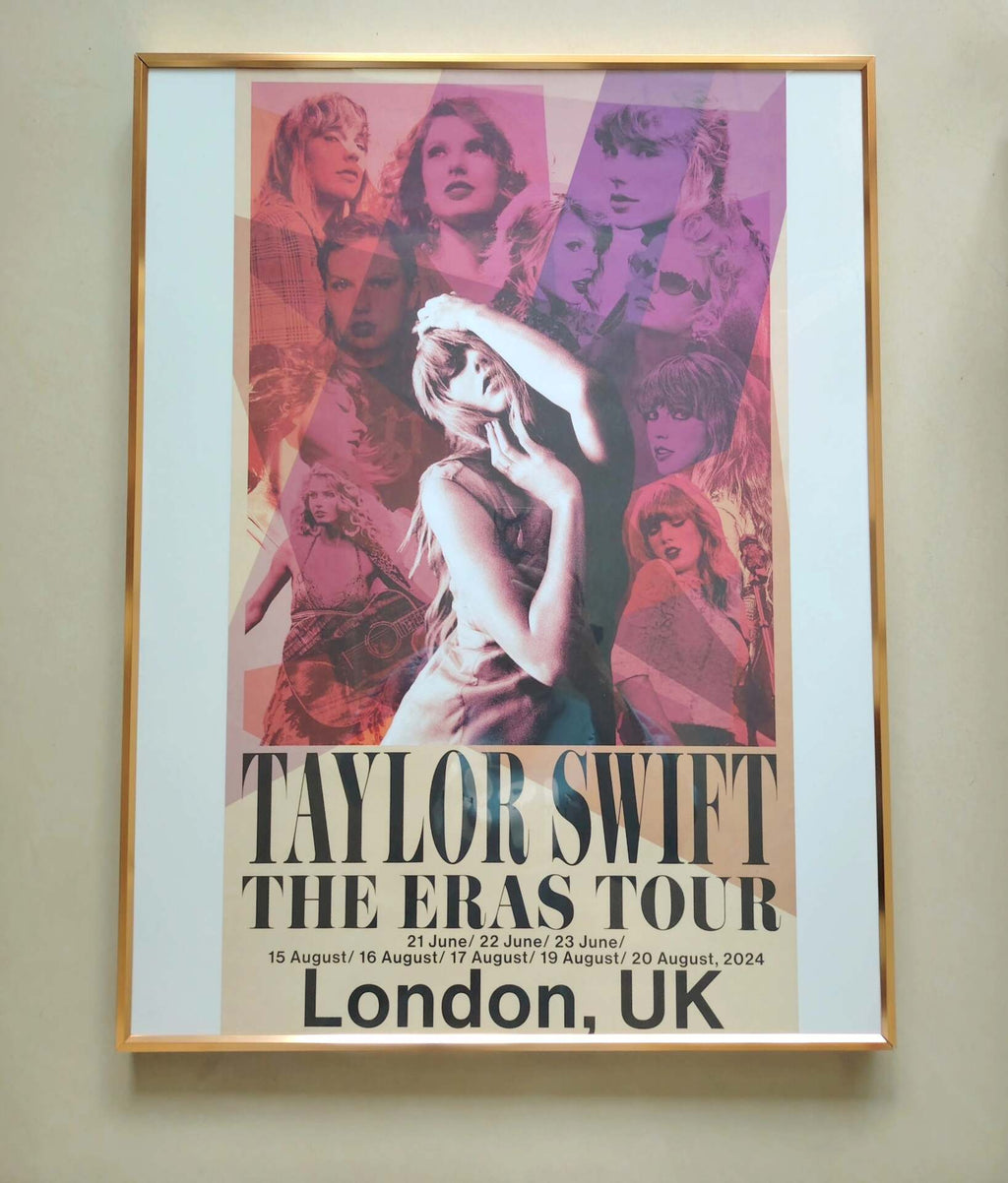 Taylor Swift The Eras Tour London UK 2024 Concert Poster Unframed
