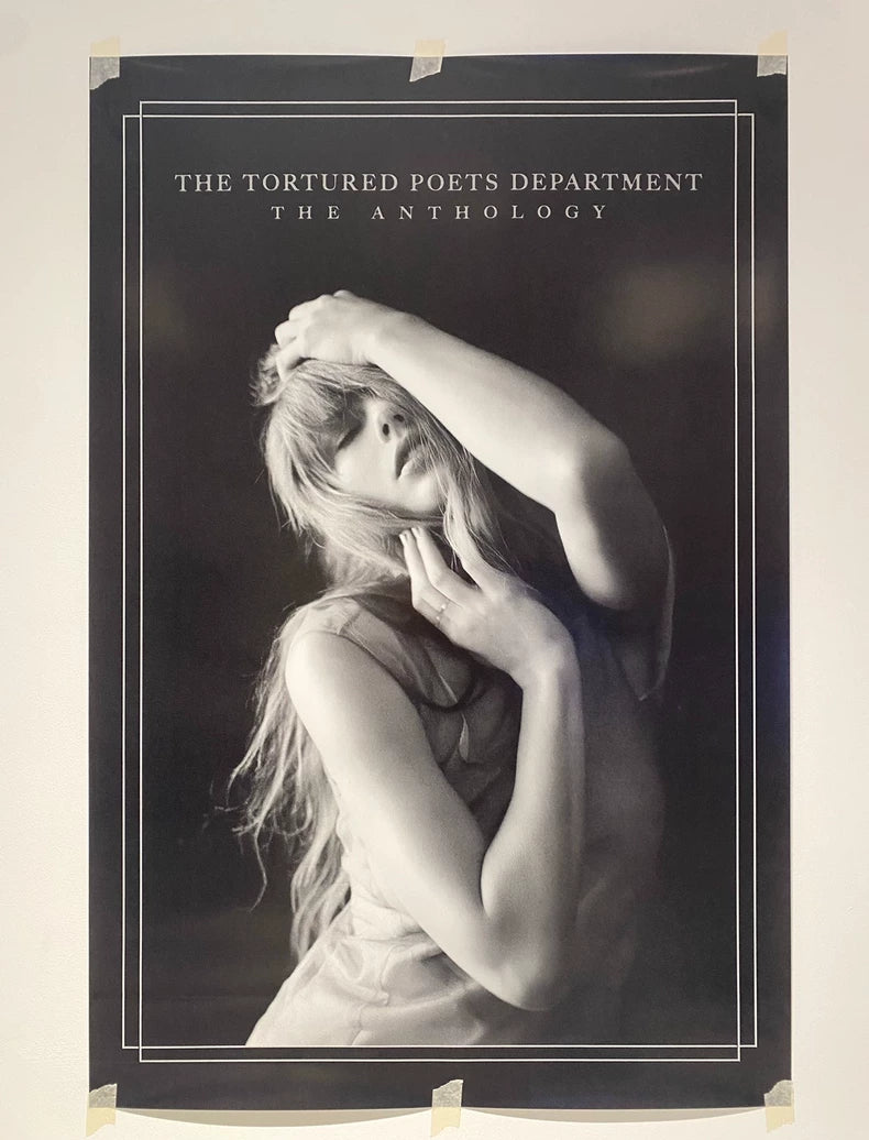 Taylor Swift The Tortured Poets Department Official Album Poster US Press