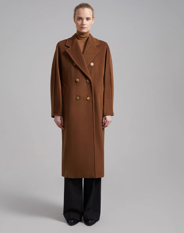 Wool and Cashmere Coat Classic Edition Light Beige-Ulrica Ahlstrand