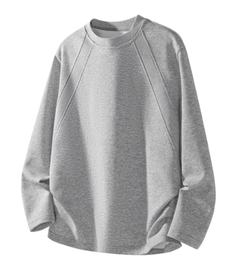 Oversized Crewneck Long-Sleeve Sweatshirt –speak now