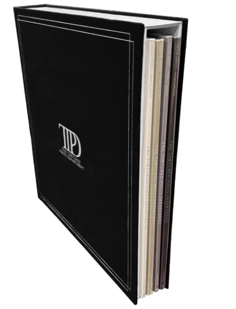 Taylor Swift TTPD Display Vinyl Case Storage Box New