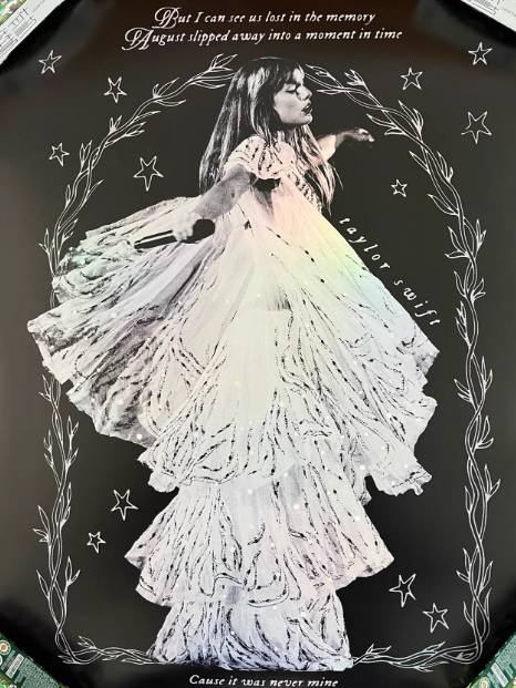 Taylor Swift Folklore August Poster Official Merch New