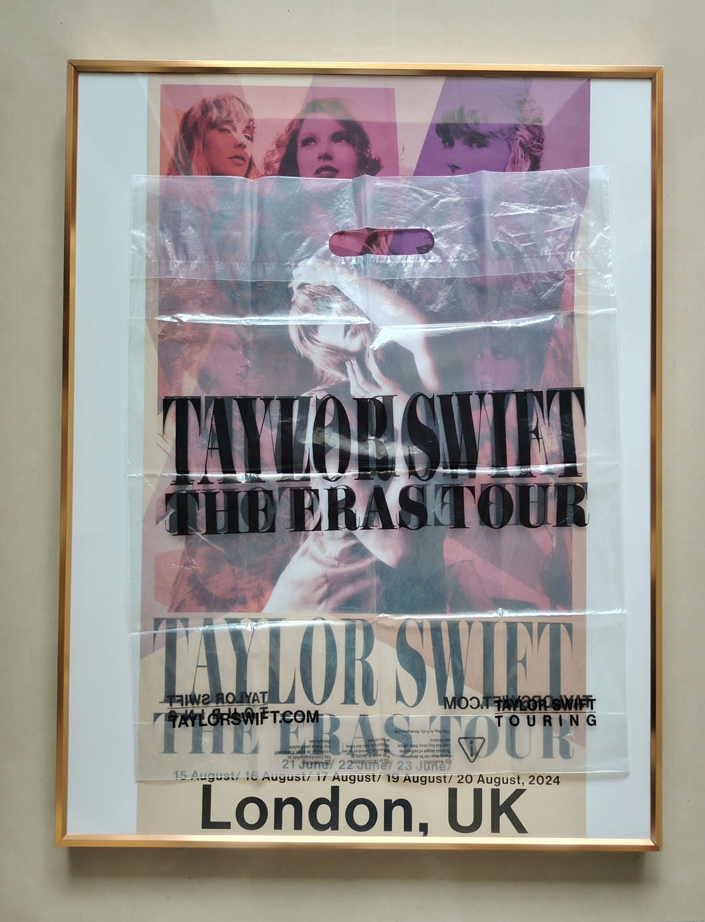 Taylor Swift The Eras Tour London UK 2024 Concert Poster Unframed